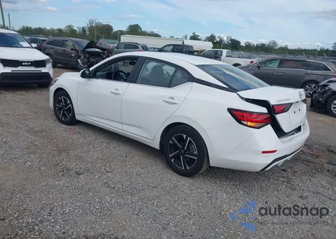 2025 Nissan Sentra Sv из США, поврежденный, VIN 3N1AB8CV6SY308192